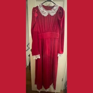 Shein Red Long Dress Unworn